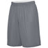 Augusta Sportswear Reversible Wicking Shorts (1406), Color 'Graphite/White'