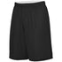 Augusta Sportswear Youth Reversible Wicking Shorts (1407), Color 'Black/White'