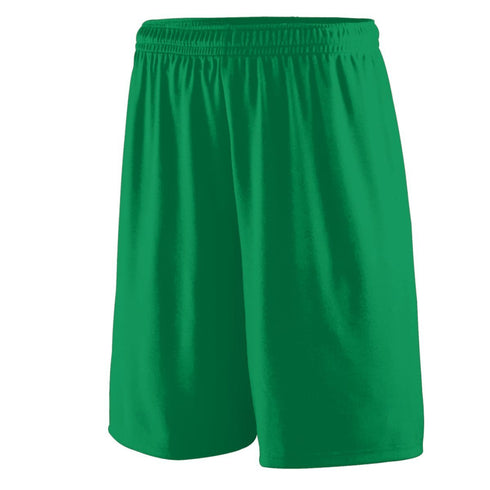 Augusta Sportswear Youth Training Shorts (1421), Color 'Kelly'