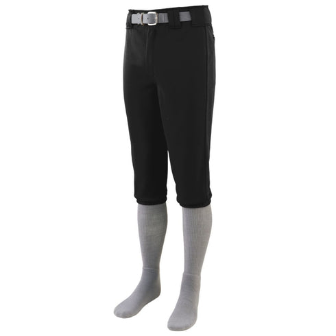 Augusta Sportswear Youth Series Knee Length Baseball Pant (1453), Color 'Black'
