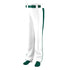 Augusta Sportswear Youth Triple Play Baseball/Softball Pant (1466-C), Color 'White/Dark Green'