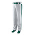 Augusta Sportswear Youth Triple Play Baseball/Softball Pant (1466-C), Color 'Silver Grey/Dark Green'