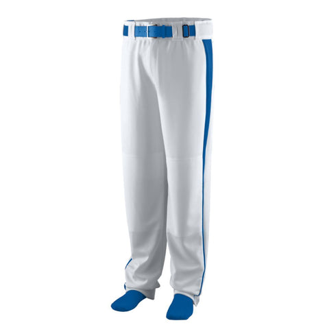Augusta Sportswear Youth Triple Play Baseball/Softball Pant (1466-C), Color 'Silver Grey/Royal'