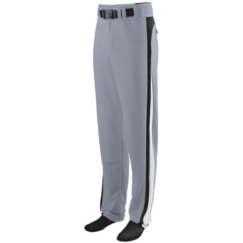 Augusta Sportswear Youth Slider Baseball/Softball Pant (1478-C), Color 'Blue Grey/Black/White'