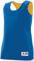 Augusta Sportswear Ladies Reversible Wicking Tank (147), Color 'Royal/Gold'