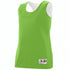 Augusta Sportswear Ladies Reversible Wicking Tank (147), Color 'LimeWhite'
