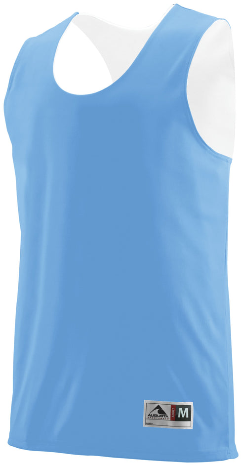 Augusta Sportswear Youth Reversible Wicking Tank (149), Color 'Columbia Blue/White'