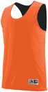 Augusta Sportswear Youth Reversible Wicking Tank (149), Color 'Orange/Black'