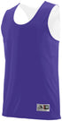 Augusta Sportswear Youth Reversible Wicking Tank (149), Color 'Purple/White'