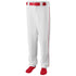 Augusta Sportswear Youth Sweep Baseball/Softball Pant (1496-C), Color 'White/Red'