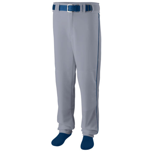 Augusta Sportswear Youth Sweep Baseball/Softball Pant (1496-C), Color 'Blue Grey/Navy'