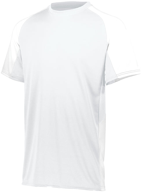 Augusta Sportswear Youth Cutter Jersey (1518), Color 'White/White'