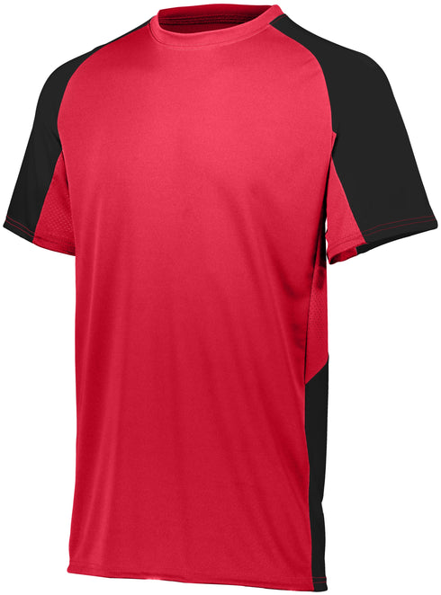 Augusta Sportswear Youth Cutter Jersey (1518), Color 'Red/Black'