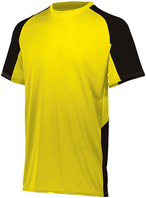 Augusta Sportswear Youth Cutter Jersey (1518), Color 'Power Yellow/Black'