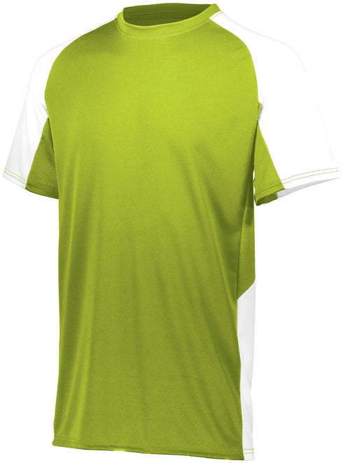 Augusta Sportswear Youth Cutter Jersey (1518), Color 'LimeWhite'