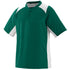 Augusta Sportswear Youth Gamer Jersey (1521-C), Color 'Dark Green/White'
