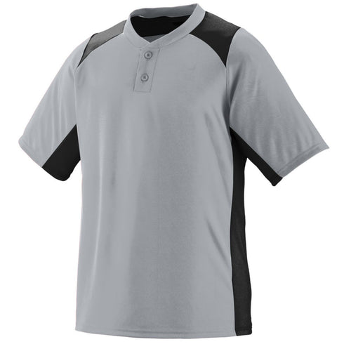 Augusta Sportswear Youth Gamer Jersey (1521-C), Color 'Silver Grey/Black'