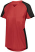 Augusta Sportswear Ladies Cutter Jersey (1522), Color 'Red/Black'