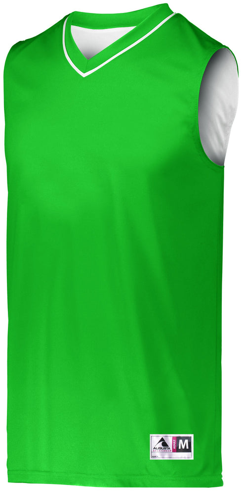 Augusta Sportswear Reversible Two-Color Jersey (152), Color 'Kelly/White'