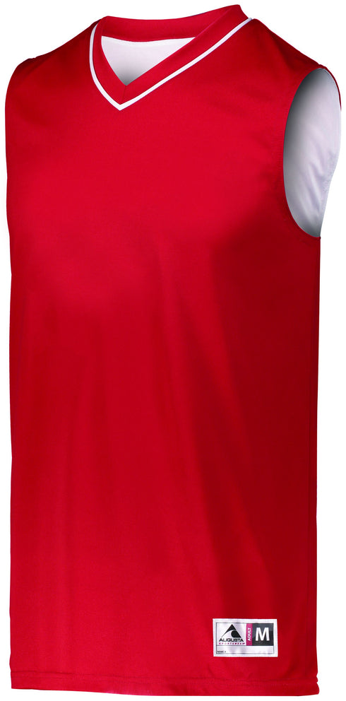 Augusta Sportswear Reversible Two-Color Jersey (152), Color 'Red/White'