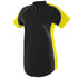 Augusta Sportswear Ladies Blast Jersey (1532-C), Color 'Black/Power Yellow/White'