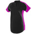 Augusta Sportswear Ladies Blast Jersey (1532-C), Color 'Black/Power Pink/White'
