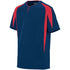 Augusta Sportswear Youth Flyball Jersey (1546-C), Color 'Navy/Red'