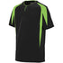 Augusta Sportswear Youth Flyball Jersey (1546-C), Color 'BlackLime'