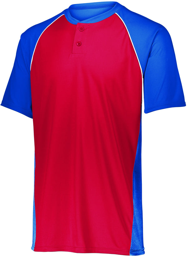 Augusta Sportswear Youth Limit Jersey (1561), Color 'Royal/Red/White'