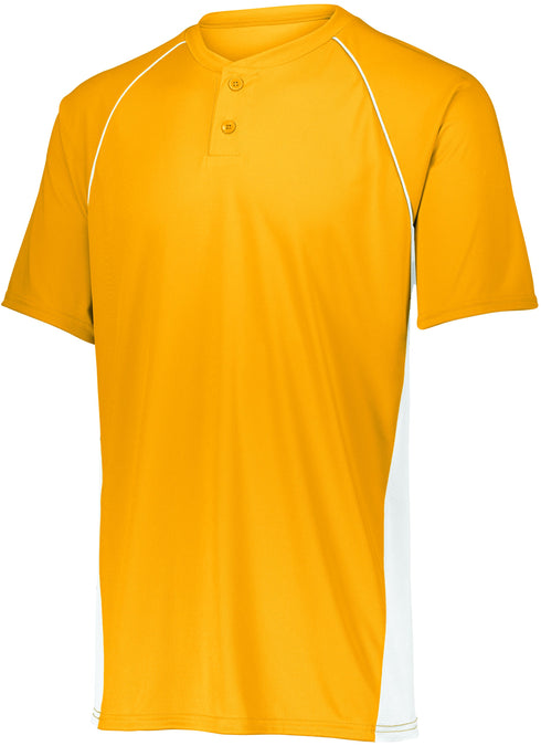 Augusta Sportswear Youth Limit Jersey (1561), Color 'Gold/White'