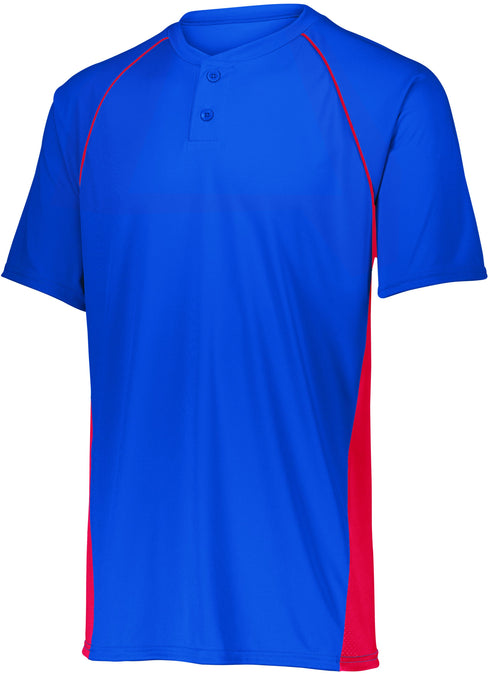 Augusta Sportswear Youth Limit Jersey (1561), Color 'Royal/Red'