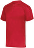 Augusta Sportswear Attain Wicking Two-Button Baseball Jersey (1565), Color 'Red'