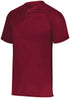 Augusta Sportswear Youth Attain Wicking Two-Button Baseball Jersey (1566), Color 'Cardinal'