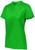Augusta Sportswear Ladies Attain Wicking Two-Button Softball Jersey (1567), Color 'Kelly'