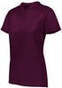 Augusta Sportswear Ladies Attain Wicking Two-Button Softball Jersey (1567), Color 'Maroon (Hlw)'
