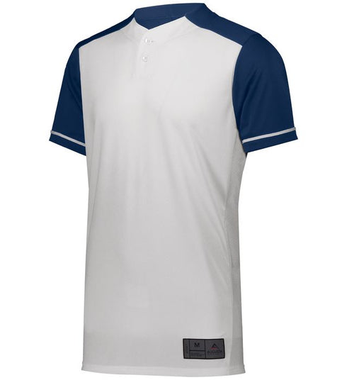 Augusta Sportswear Augusta Closer Baseball Jersey (1568), Color 'White/Navy'