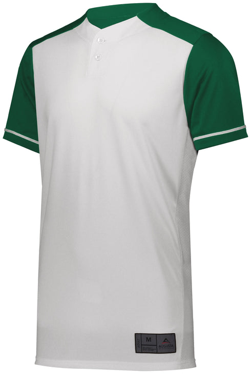 Augusta Sportswear Closer Jersey (1568), Color 'White/Dark Green'