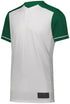 Augusta Sportswear Closer Jersey (1568), Color 'White/Dark Green'