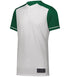 Augusta Sportswear Augusta Closer Baseball Jersey (1568), Color 'White/Dark Green'