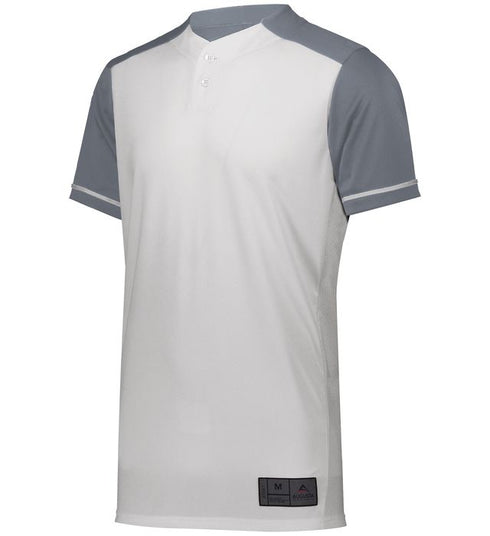 Augusta Sportswear Augusta Closer Baseball Jersey (1568), Color 'White/Graphite'