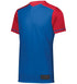 Augusta Sportswear Augusta Closer Baseball Jersey (1568), Color 'Royal/Scarlet'