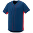 Augusta Sportswear Slugger Jersey (1660), Color 'Navy/Red'
