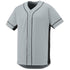 Augusta Sportswear Youth Slugger Jersey (1661), Color 'SilverBlack'