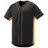 Augusta Sportswear Youth Slugger Jersey (1661), Color 'Black/Gold'