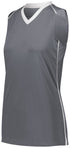 Augusta Sportswear Ladies Rover Jersey (1687), Color 'Graphite/White'