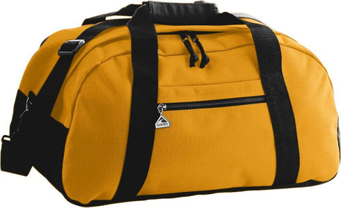 Augusta Sportswear Large Ripstop Duffel Bag (1703), Color 'Gold/Black'