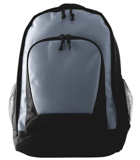 Augusta Sportswear Ripstop Backpack (1710), Color 'Graphite/Black'
