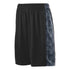 Augusta Sportswear Youth Fast Break Game Shorts (1725-C), Color 'Black/Graphite/Black Print'