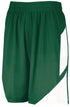 Augusta Sportswear Step-Back Basketball Shorts (1733), Color 'Dark Green/White'