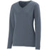 Augusta Sportswear Ladies Long Sleeve Wicking T-Shirt (1788), Color 'Graphite'